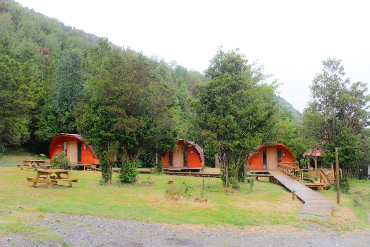 Eco Cabanas Wanderlust Puerto Puyuguapi Bagian luar foto